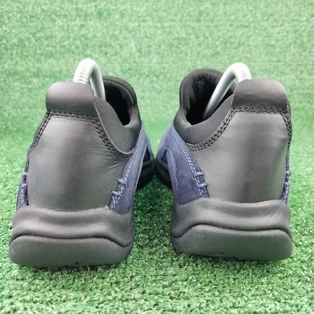 Lands'‎ End Shoes Womens 9B Navy Blue Suede All Weather Slip On Loafers 53592 - Picture 4 of 8